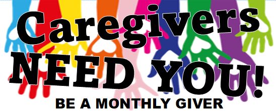 Be A Monthly Giver Header