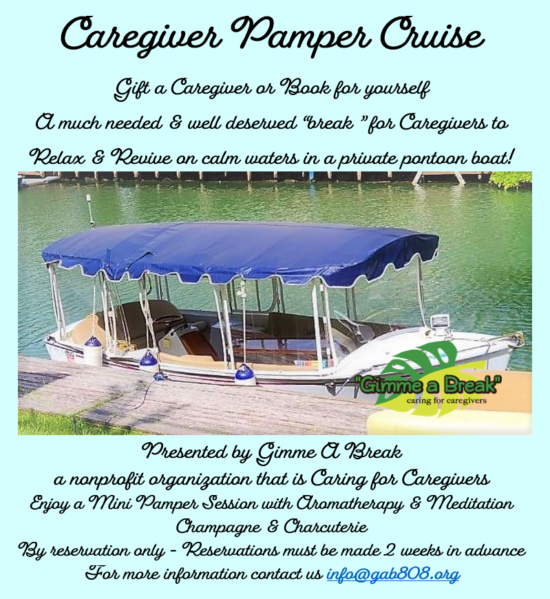 CG Pamper cruise blurb flyer