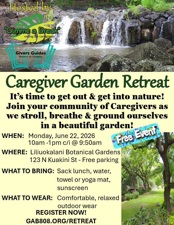 CG Garden Retreat Flyer 2026